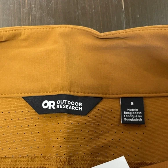 Outdoor Research women’s freewheel ride shorts bronze 8 NWT - Picture 2 of 7